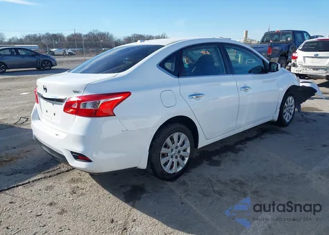 2017 Nissan Sentra Sv z USA, uszkodzony, nr VIN 3N1AB7APXHY375076